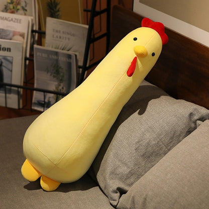 Cute Fat Chicken Doll Plush Toy – Soft Short-Plush Stuffed Animal