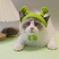 Handmade Knitted Pet Hat, Acrylic Headgear Accessory for Cats & Dogs