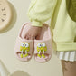 Summer Fun: New Cartoon Frog EVA Non-slip Slippers for Indoor and Bathing (Couple Slippers).