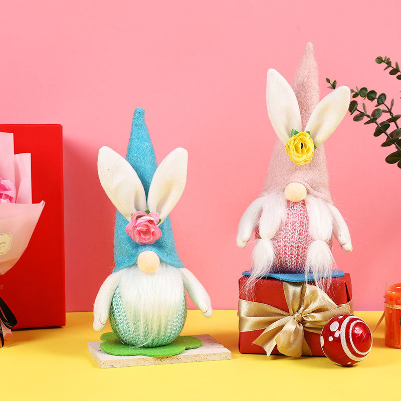 Light-Up Easter Bunny Doll, Window & Home Decoration Ornament