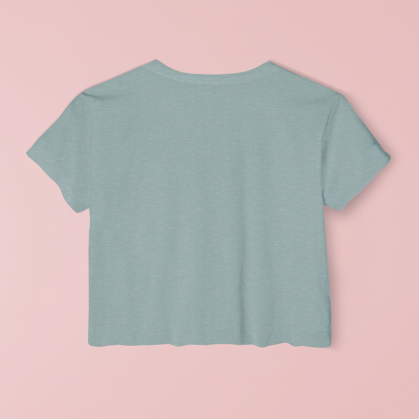 Lucky Girl Crop Top - Pastel Festival Graphic Tee for Women