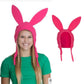Cute Bunny Ear Hat, Soft Polyester Winter & Holiday Headwear