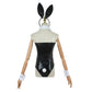 Anime Qingmai Senior Schoolmate Bunny Girl Cosplay, Black Maid Costume Set