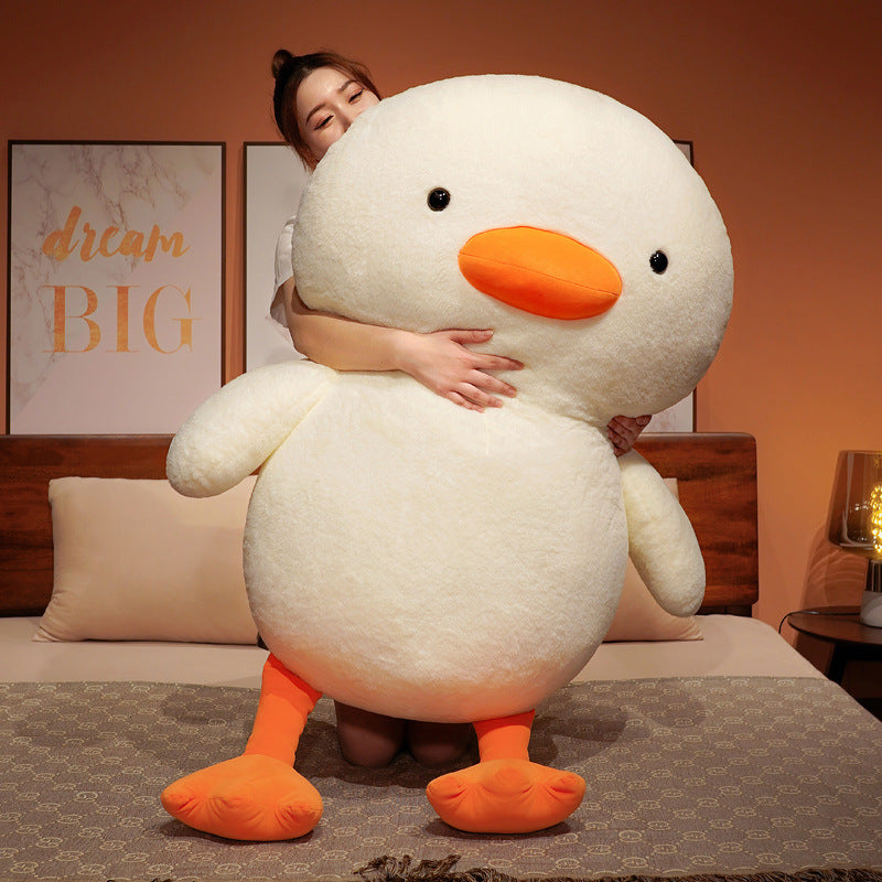 Cute Duck Plush Pillow – Soft Hugging Duck Doll in Multiple Sizes