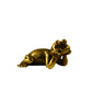 Timeless Charm: Retro Bronze Frog-Shaped Ornaments in Zinc Alloy (Pastoral Style).