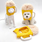Pet Beer Hat Cosplay Headdress, PU Dog Hat Costume Accessory