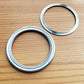 Fine Steel Dog-Tooth Ring Bottom Bracket Gasket, Steel Support Gasket for 40mm Mechanical Watches