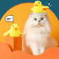 Interactive Fun: Electric Gravity Duck Cat Toy (Simulation Vibration & Sound, Type-C Charging).