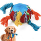 Twisted Sugar Sniffing Ball, Dog Puzzle Toy for Food Hiding & Molar Training