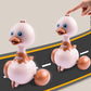 Press & Shake Duck Motorcycle Toy – Return-Force Action Duck Rider for Kids