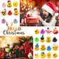 Holiday Fun: Fashion Personalized Christmas Rubber Duck Toy (Giraffe, Multi-Skill Training).