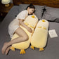 Yellow Chicken Sleeping Pillow – Long Plush Pillow Doll for Boys & Girls