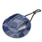 Dog Sun-Proof Bucket Hat, Cotton Geometric Pet Sun Hat