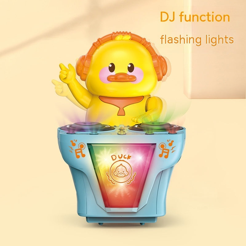 Dance Party Starter: Children's Electric Universal DJ Duck Toy (Plastic).
