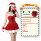 Christmas Bunny Cosplay Uniform, Gold Velvet Women’s Costume Set (Free Size)