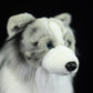 Border Collie Simulation Plush Toy, Realistic Soft Dog Doll with PP Cotton Filling