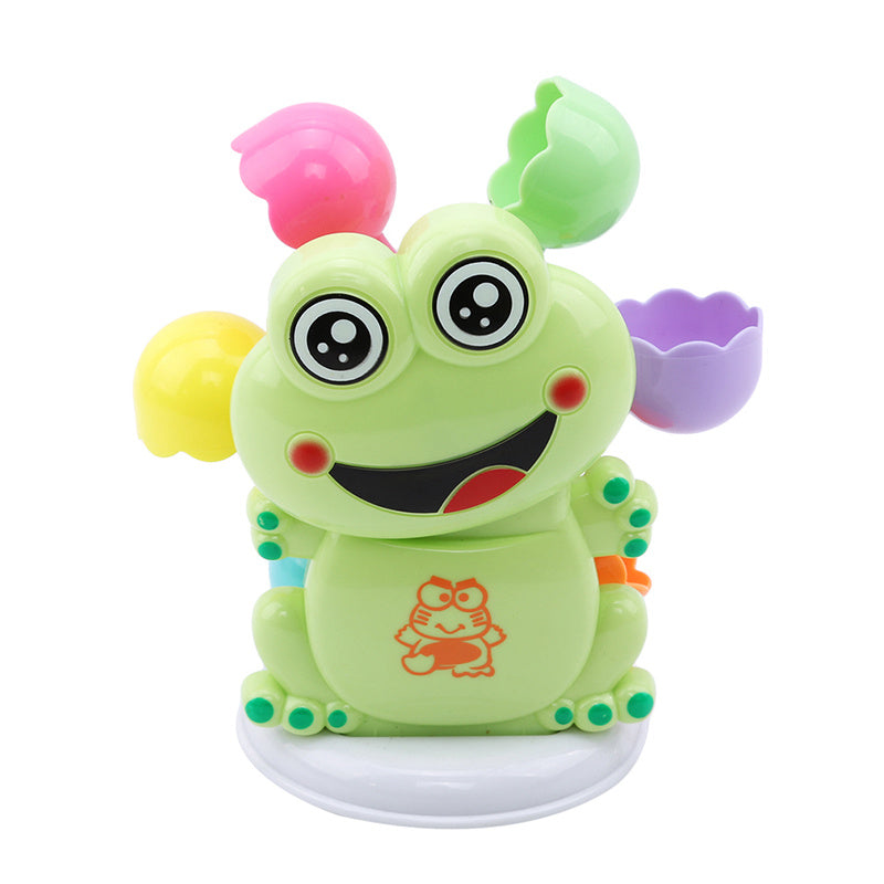 Splish Splash Fun: Interesting Educational Frog Bath Toys (2-Piece Set).