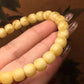 Natural Beeswax Old Yellow Chicken Grease Wax Bracelet – Rich & Full Single Circle Ornament