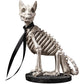Skeleton Dog Dinosaur Fossil Ornament, Halloween Resin Decoration