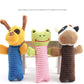 Squeaky Snuggles: Soft Plush Sound Dog Toys (Puppy, Calf, or Frog Styles).