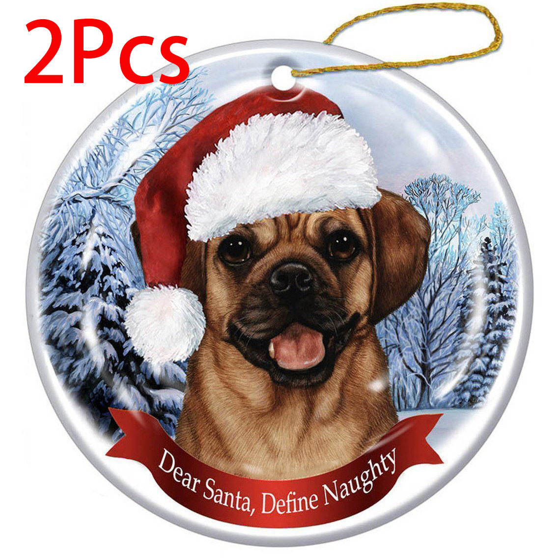 Sleeping Dog Angel Car Pendant, Acrylic Hanging Ornament for Cars, Doors & Home Decor