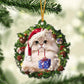 Sleeping Angel Dog Car Pendant, Acrylic Hanging Ornament for Cars, Doors & Home Decor