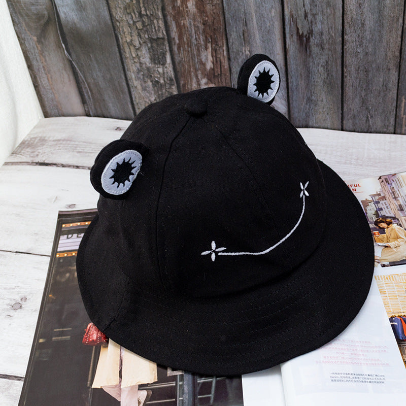 Sweet & Lovely: Women's Embroidered Cotton Fisherman Hat ($\mathbf{56-58\text{cm}}$).