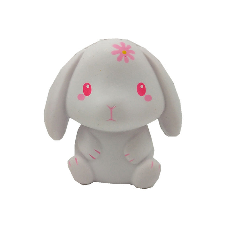 Cute Bunny Foam Toy, Resin Decorative Rabbit Figurine