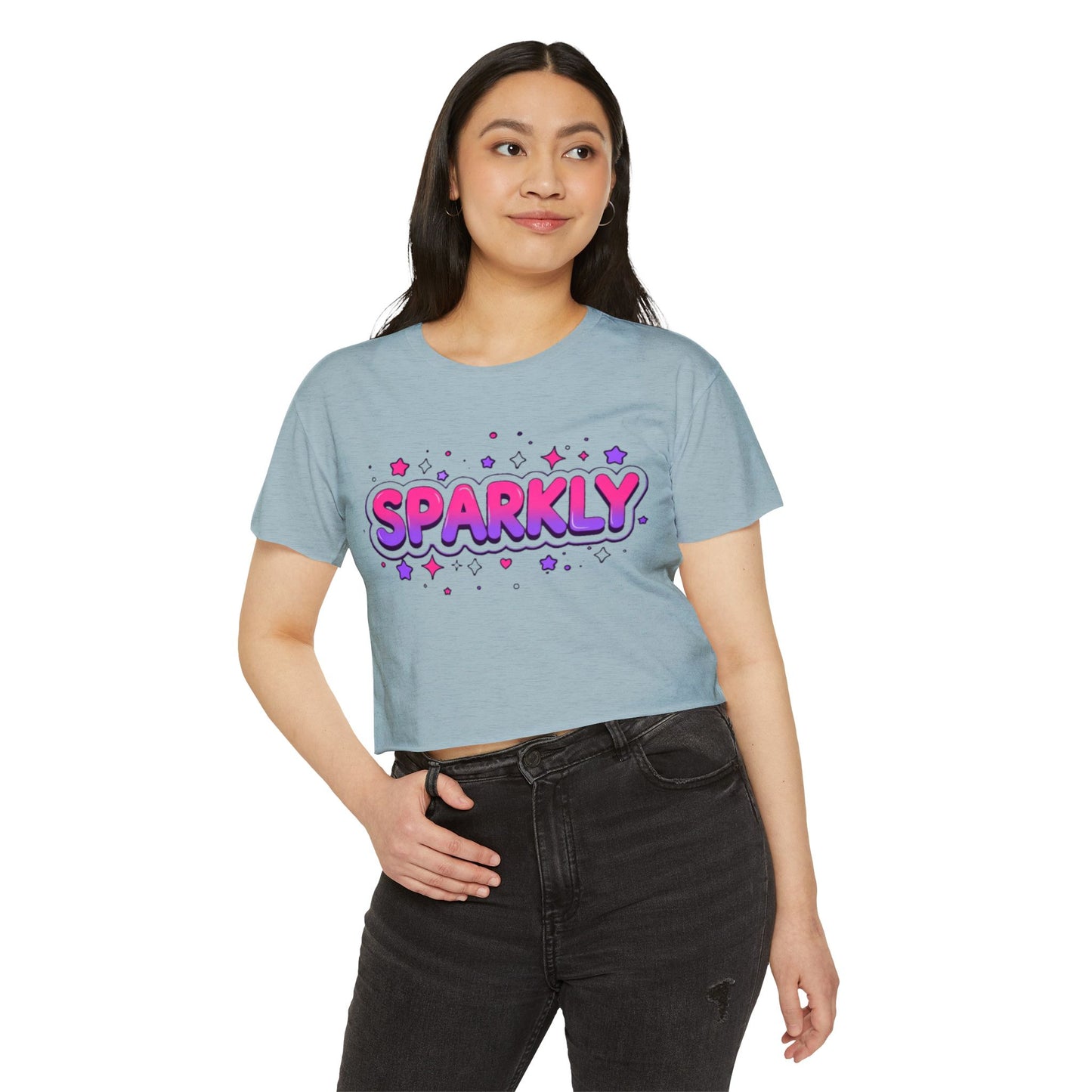 Women's Festival Crop Top - Boho Summer Music Festival Graphic
