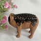 Chubby Charm: Cartoon African Rain Frog Toad Statue Resin Ornament.