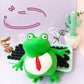 Stress Away: Pinch and Pull Frog Prince TPR Decompression Toy (Two Sizes).
