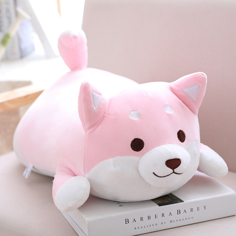 Maximum Squish: Soft Fat Chai Shiba Inu Dog Plush Pillow ($\mathbf{35}$ or $\mathbf{55\text{cm}}$).