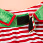 Pet Green Gauze Skirt & Hat Set, Cute Holiday Clothing for Dogs (Christmas Outfit)