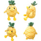 Plush Pineapple Duck Doll – Cute Short Plush Stuffed Toy