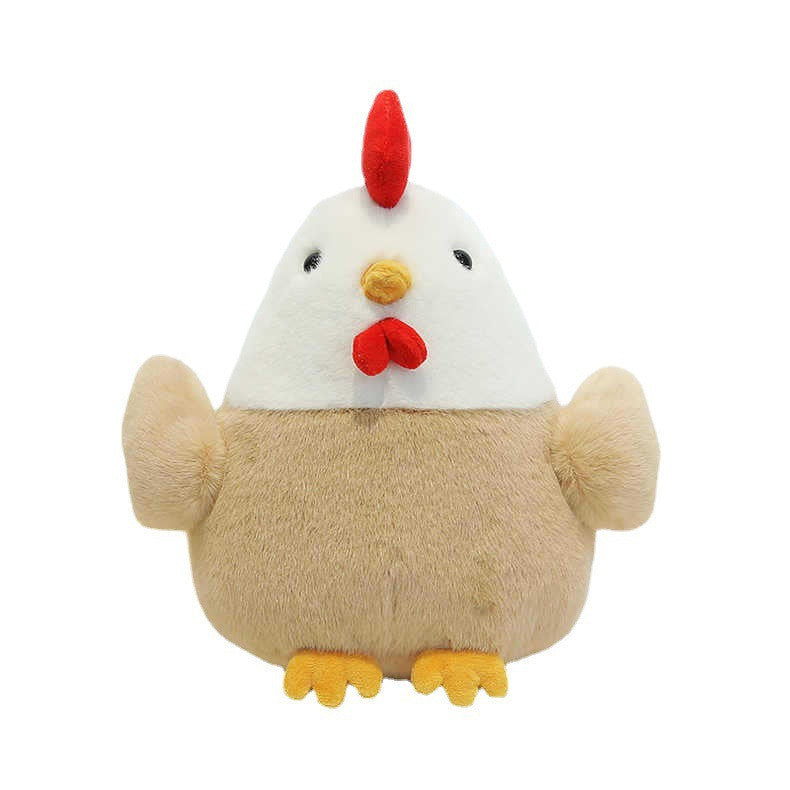 Plush Stuffed Chicken Doll – Cute Soft Ragdoll Style