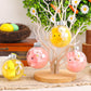 Easter Acrylic Ball Ornament, Transparent Hanging Bunny Decoration