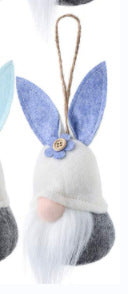 Easter Bunny Wool Ornaments, Colorful Hanging Spring Pendant