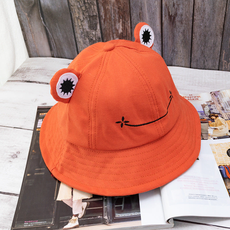 Sweet & Lovely: Women's Embroidered Cotton Fisherman Hat ($\mathbf{56-58\text{cm}}$).