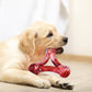 Triangle Ring Dog Chew Toy, Durable Nylon Bite Toy for Dogs (Red / Mixed Colors)