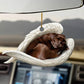 Sleeping Dog Angel Car Pendant, Cute Acrylic Hanging Ornament for Cars, Doors & Home Decor