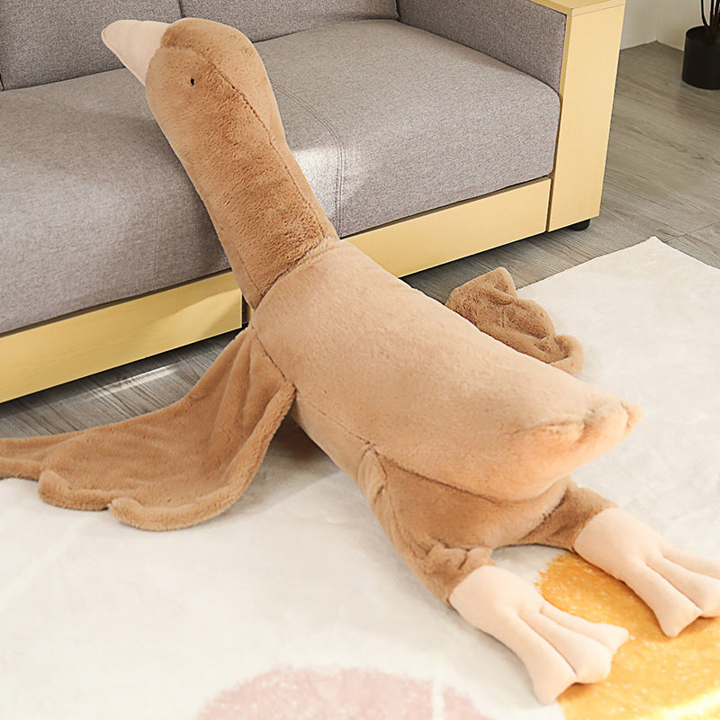 Giant Comfort: Cute Big Goose/Duck Plush Doll Pillow (Fashion & Simple Style).