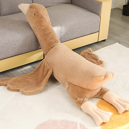 Giant Comfort: Cute Big Goose/Duck Plush Doll Pillow (Fashion & Simple Style).