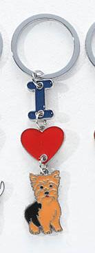INS Love Dog Pendant, Metal Bag Charm & Keychain Accessory