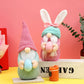 Easter Wool Hugging Bunny Doll, Cute Home Decoration (10×11×29cm)