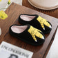 Creative Ostrich & Chicken Feet Slippers, Winter Plush Indoor Cotton Slippers for Couples