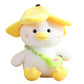 Banana Duck Plush Toy – Super Soft Cartoon Duck Doll (25–65 cm)