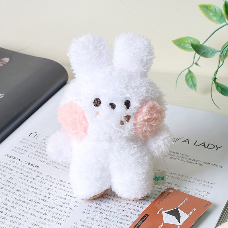 Tiny Treasures: Cute Bread Animal Plush Wallet/Pendant Keychains ($\mathbf{9-11\text{cm}}$).