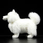 Simulation Dog Doll, Cute Collie Model Plush Figurine (26cm Realistic Puppy Doll)