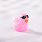 Micro-World Charm: Cute Mini Colorful Little Duck Resin Ornaments for Moss Landscapes.