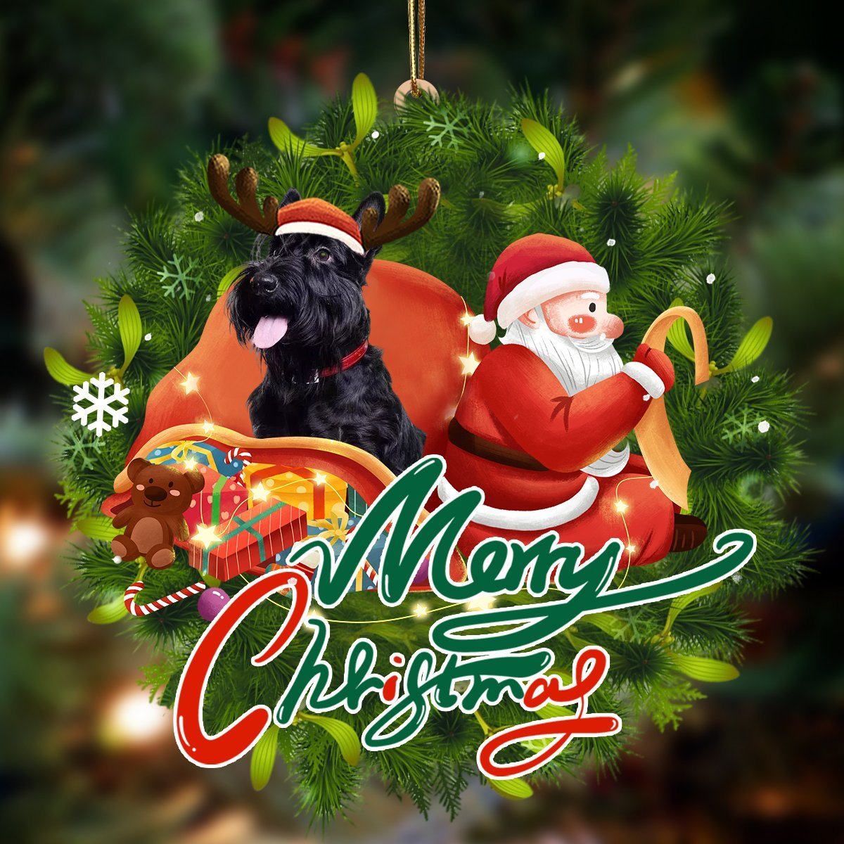 Sleeping Angel Dog Car Pendant, Cute Acrylic Hanging Ornament for Cars, Doors & Home Decoration